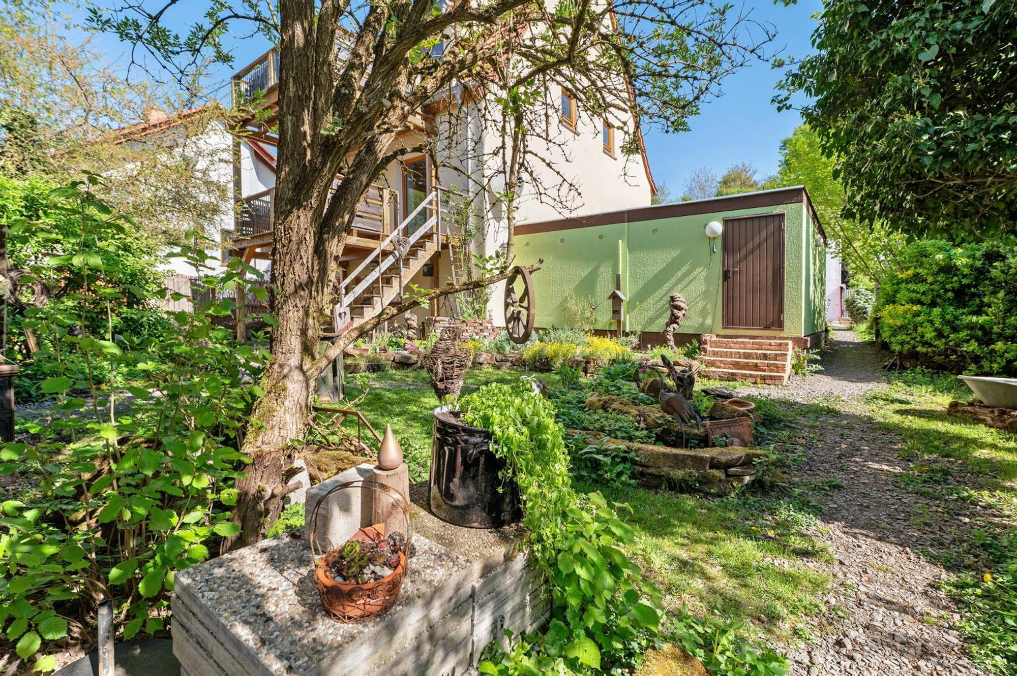 Ferienwohnung Im VitalArt Naturgarten Zweibrücken Exterior foto